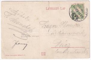 1909 Budapest, Bleriot repülőgépével Budapesten (r)