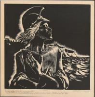 Buday György (1907-1990), 2db Tildy Zoltán (1889-1961) köztársasági elnök és neje számára ajánlott g...