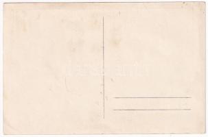 Budapest VIII. Nemzeti Ruhaház a Pannónia szálloda mellett, reklámlap. Rákóczi út 7. Auer nyomda (EK...