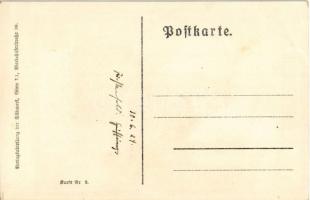 1924 Sopron, Várostorony. Verlagsabteilung der Südmark. Karte Nr. 3. Art Nouveau