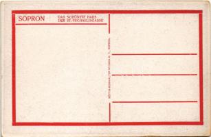 Sopron, A legszebb ház a Szent Mihály utcában, üzlet (Két Mór-ház a Bécsi külvárosban). Röttig-Womwa...