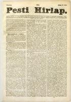1842 Pesti Hírlap 165. sz. Julius 31. 1842. Szerk.: Kossuth Lajos. Pest, Landerer Lajos, restaurált, 537-546 p. Benne korabeli hírekkel, érdekes írásokkal, korabeli reklámokkal, gőzhajómenetrendekkel, gabonaárakkal.