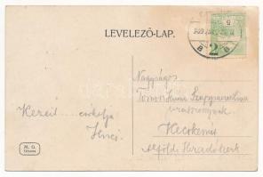 1909 Ada Kaleh, sírcsarnok törökökkel. Montázs Bego Mustafával / Katakomben / catacombs, Turkish men...