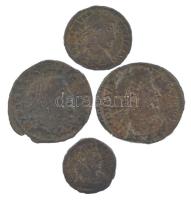 Római Birodalom 4db klf bronzpénz a III-IV. századból T:VF Roman Empire 4pcs of diff bronze coins from the 3rd-4th century C:VF