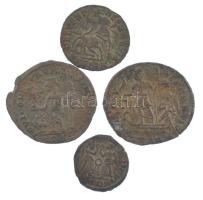 Római Birodalom 4db klf bronzpénz a III-IV. századból T:VF
Roman Empire 4pcs of diff bronze coins f...