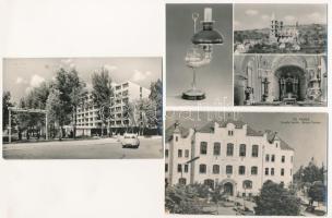 25 db VEGYES régi és modern képeslapok: magyar és külföldi városok, üdvözlőlapok, színészek, vegyes ...