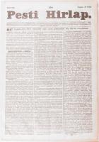 1842 Pesti Hírlap 170. sz. August. 18. 1842. Szerk.: Kossuth Lajos. Pest, Landerer Lajos, restaurált,581-590 p. Benne korabeli hírekkel, érdekes írásokkal, korabeli reklámokkal, gőzhajómenetrendekkel, gabonaárakkal.