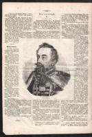 1856 Budapesti Visszhang 29. szám Jul. 17. 1856. A címlapon a budapesti panoráma fametszetű képével,...