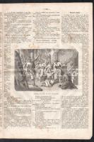 1856 Budapesti Visszhang 31. szám Jul. 31. 1856. A címlapon a budapesti panoráma fametszetű képével,...