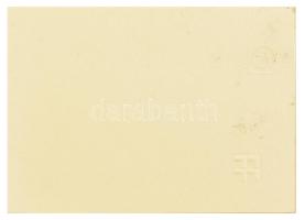 Középület Tervező Vállalt, meghívó, kitöltetlen, papír, nyomott selyem, Operaház