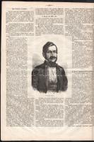 1856 Budapesti Visszhang 34. szám. Aug. 21. 1856. A címlapon a budapesti panoráma fametszetű képével...
