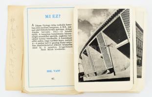 Mi ez? Építészettörténeti társasjáték. Képzőművészeti alap 1963