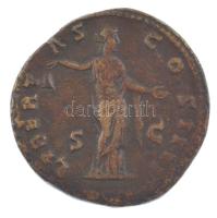 Római Birodalom / Róma / Antoninus Pius 153-154. Sestertius bronz (25,94g) T:XF,VF /
Roman Empire /...