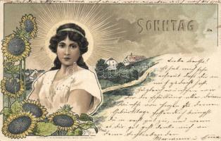 Sunday Litho s: H. Fründt