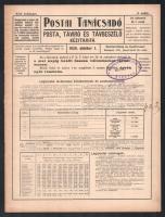 1923-29. Postai Tanácsadó két száma