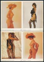 Női aktok, matricán, fotón, részben mappában, max méret: 12x17 cm