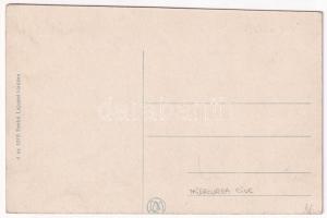 Csíkszereda, Miercurea Ciuc; Honvéd laktanya. Szabó Lajosné kiadása / K.u.K. military barracks (EK)