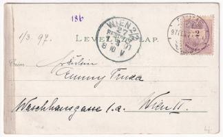 1897 (Vorläufer) Fiume, Rijeka; Corso, Hafen, Tersatto mit Schloss / port, Trsat with castle, street...