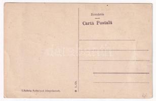 Nagyenyed, Aiud; Piata principala, Farmacie / Fő tér, gyógyszertár, Lang, Rosenthal & Palmhert ü...