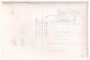 1940 Nagyvárad, Oradea; bevonulás, Soós István polgármester honleányok körében a vasútállomáson / en...