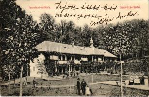 1911 Szovátafürdő, Baile Sovata; Bercsényi szálloda / hotel, spa (Rb)