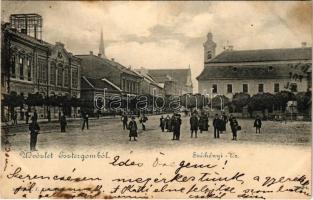 1903 Esztergom, Széchenyi tér, M. kir. posta és távirdahivatal (EK)