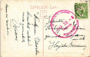 1915 Herkulesfürdő, Baile Herculane; Gyógyterem / Cursalon / spa, bath (b)