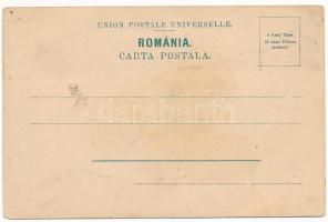 Sinaia, Castelul Peles. Ad. Maier & D. Stern, montage with Carol I of Romania (hole)