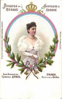 Draga Queen of Serbia Litho (EK)