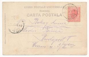 1906 Bucharest, Bukarest, Bucuresti, Bucuresci; Strada Stavreopoleos / street, shop of N.S. Hornstei...