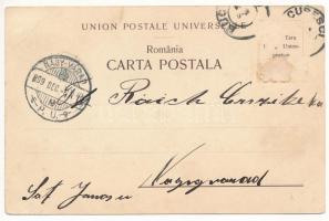 1899 (Vorläufer) Bucharest, Bukarest, Bucuresti, Bucuresci; Palatul Anker (demolished in 1939) (Rb)