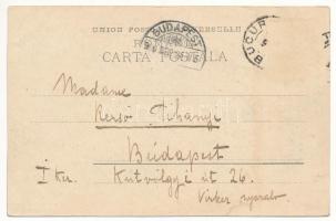 1900 Bucharest, Bukarest, Bucuresti, Bucuresci; Bulevardul Carol I., Palat al Ministerului de Razboi...