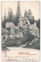 1903 Sinaia, Királyi őrség vára / Castelul gardei Regale / Castle of the Royal Guards. Ciurcu (EK)