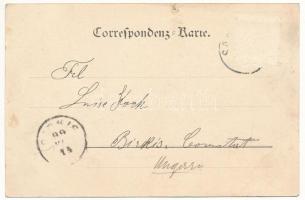 1899 (Vorläufer) Iacobeni, Jakobeny (Bukovina, Bukowina); Säge der Aktieng. vorm. Götz & Co. Leo...