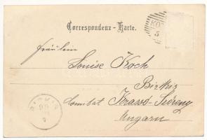 1899 (Vorläufer) Kitsman, Kotzmann (Bukovina, Bukowina); street. Leon König Czernowitz No. 164.(Rb)