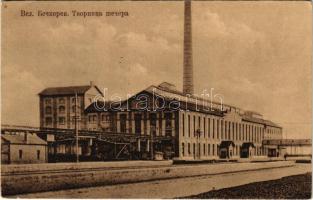 Nagybecskerek, Zrenjanin, Veliki Beckerek; cukorgyár / sugar factory (fa)