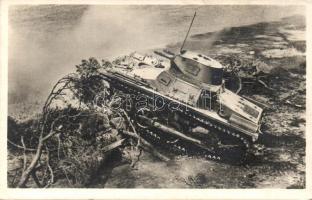 Military WWII german tank photo