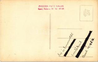 1939 Budapest, lányok. Modern Foto Salon photo