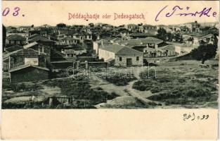 Alexandroupoli, Alexandroupolis, Dédéaghadje, Dedeagatsch; (cut)