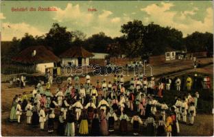 1911 Salutari din Romania, Hora. Ad. Maier & D. Stern / Romanian folk dance