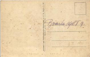 1918 Braila (?), Einsegnung der Leiche am offenen Sarge / Romanian Orthodox funeral, consecration of...