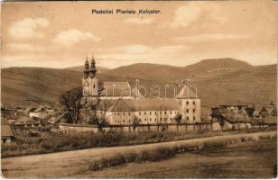 1909 Podolin, Podolínec (Szepes, Zips); Piarista kolostor. Szankovszky felvétele és kiadása / cloister