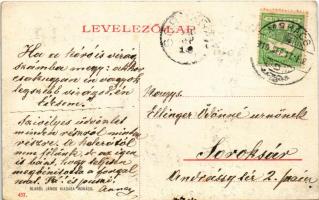 1910 Mohács, Sokác leányok mosnak a Dunában. Blandl János kiadása (EK)