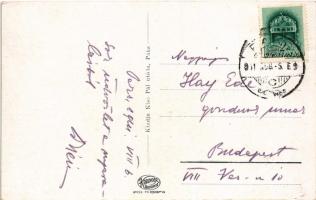 1941 Paks, Dunai uszoda, evezős csónakok, hajómalom. Kiss Pál utóda kiadása / floating ship mill (bo...