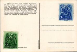 Jolsva, Jelsava; Ez a Magyarok földje! / Hungarian irredenta propaganda art postcard s: Biczó András