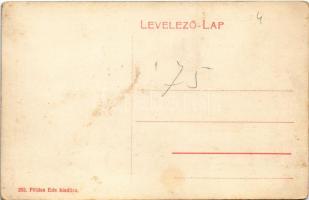 Nagyenyed, Aiud; Szt. Király utcai állami fiúiskola. Földes Ede kiadása / boy school (fl)