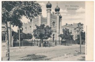 Kolozsvár, Cluj; zsinagóga. Schuster Emil kiadása / synagogue