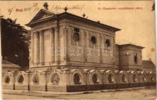 1908 Arad, Az Összetartás szabadkőműves páholy / Masonic lodge (freemasonry) (fl)