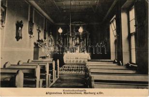 Maribor, Marburg a. Drau; Allgemeines Krankenhaus, Krankenhauskapelle / German hospital interior, chapel (EK)