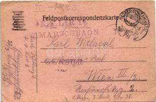 1917 Wolhynien, Herzliche Ostergrüsse sendet euch Karli! Feldpostkorrespondenzkarte von Carl Witlacz...